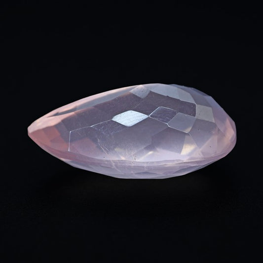 Brazillian Rose Quartz Large Faceted Fine Gemstone
