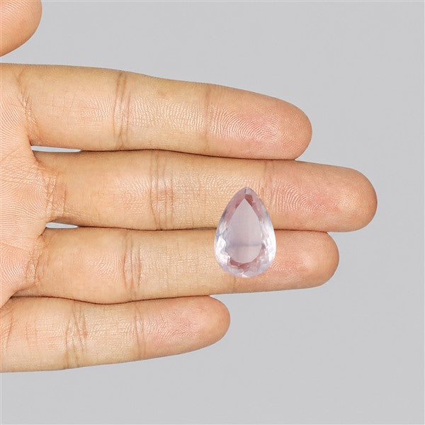 Brazillian Rose Quartz Large Faceted Fine Gemstone