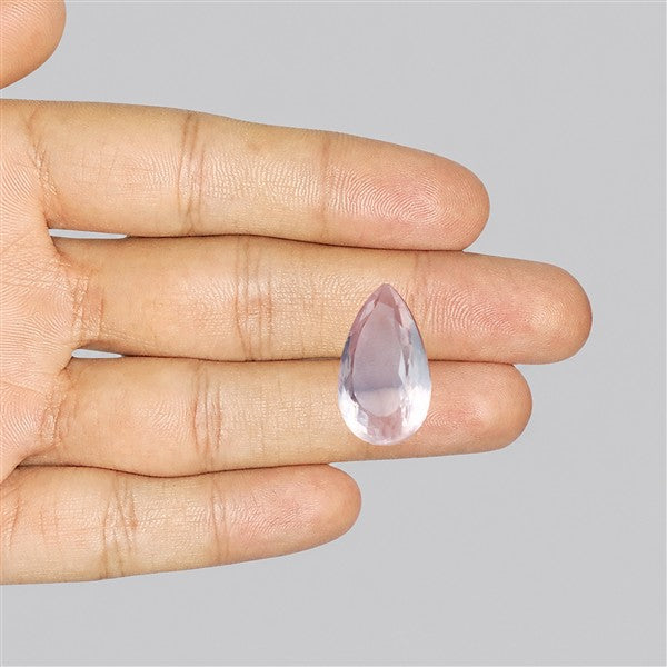 Brazillian Rose Quartz Large Faceted Fine Gemstone