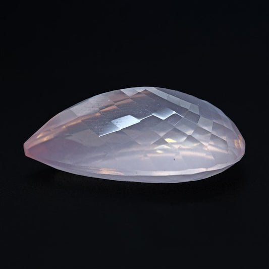 Brazillian Rose Quartz Large Faceted Fine Gemstone