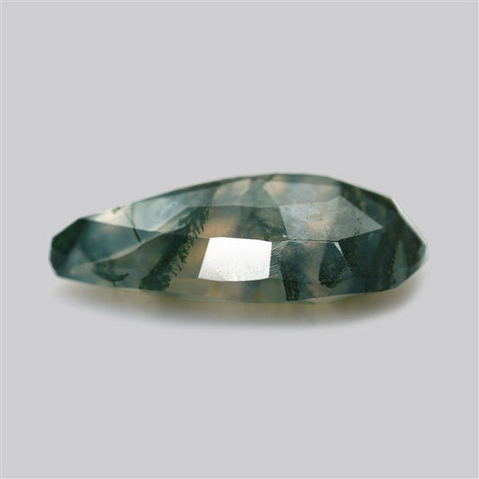 Faceted Moss Agate