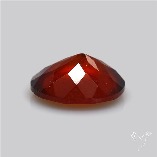 Ceylon Hessonite Garnet Faceted Fine Gemstone