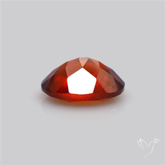 Ceylon Hessonite Garnet Faceted Fine Gemstone