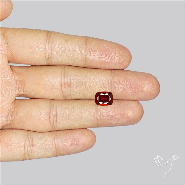 Ceylon Hessonite Garnet Faceted Fine Gemstone