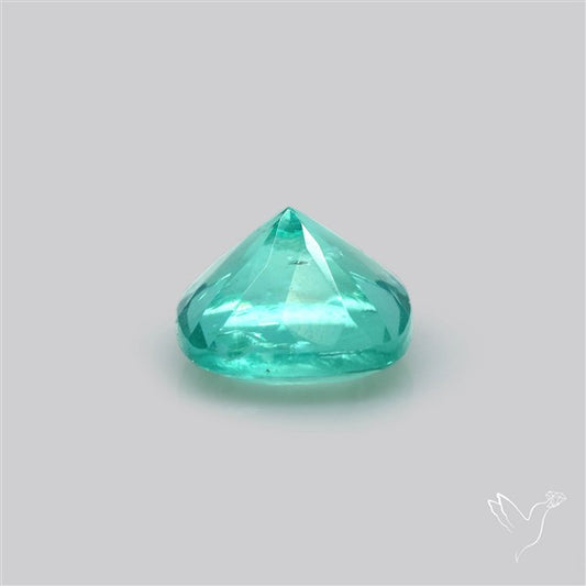 Paraiba Blue-Green Apatite Faceted Fine Gemstone