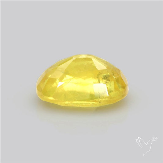 Faceted Yellow Sapphire