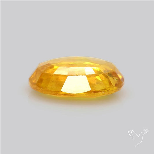 Faceted Yellow Sapphire