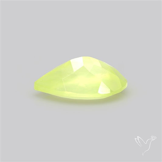Faceted Gem Australian Prehnite