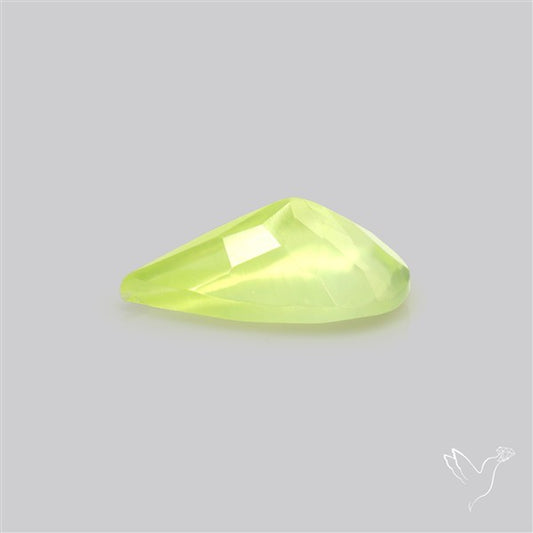 Faceted Gem Australian Prehnite