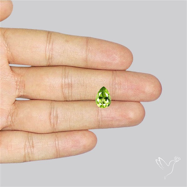 Arizona Peridot Faceted Fine Gemstone