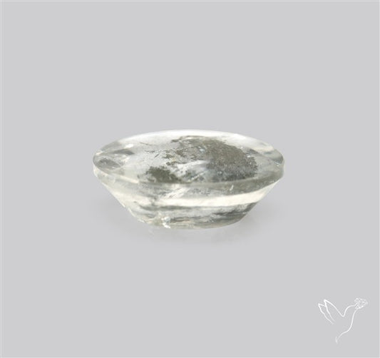 Rare Pyrite Included Quartz Cabochon