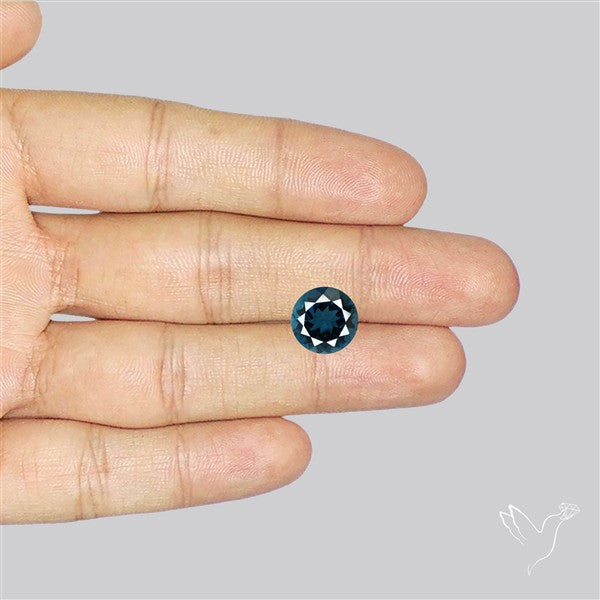 London Blue Topaz Faceted Fine Gemstone