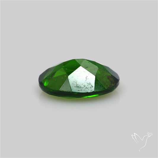 Chrome Diopise Faceted Fine Gemstone
