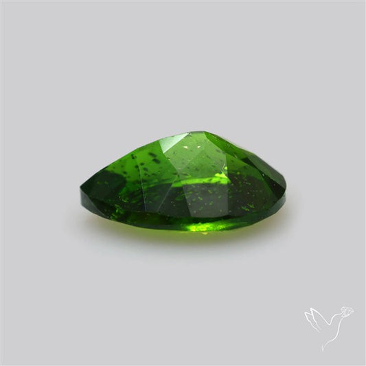 Chrome Diopise Faceted Fine Gemstone