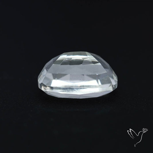 Himalayan Clear Crystal Quartz Faceted Fine Gemstone