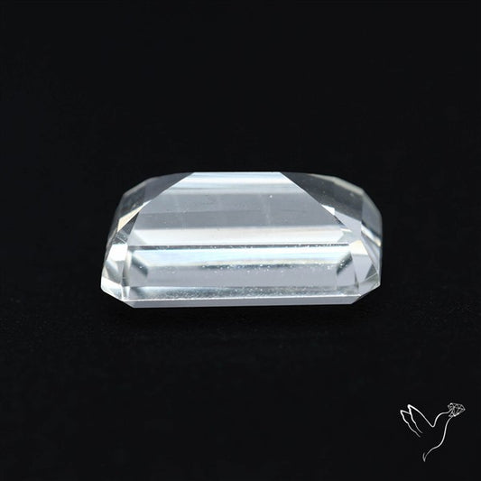Himalayan Clear Crystal Quartz Faceted Fine Gemstone