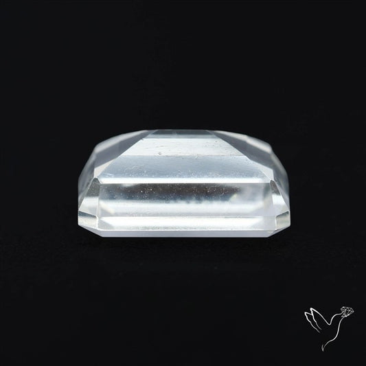 Himalayan Clear Crystal Quartz Faceted Fine Gemstone