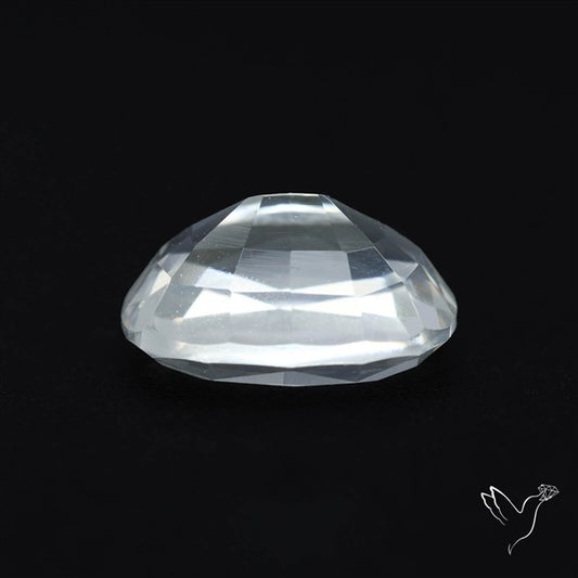 Himalayan Clear Crystal Quartz Faceted Fine Gemstone
