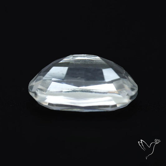 Himalayan Clear Crystal Quartz Faceted Fine Gemstone