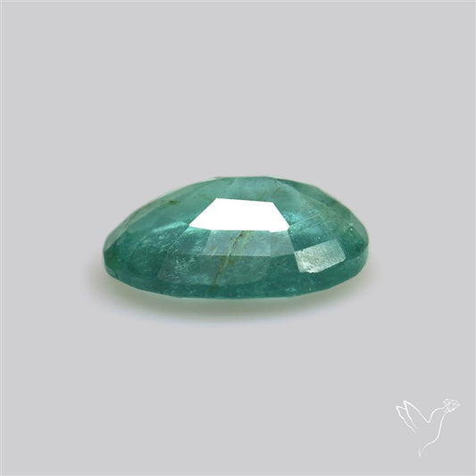 Zambian Emerald Faceted Fine Gemstone