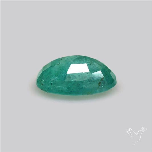 Zambian Emerald Faceted Fine Gemstone