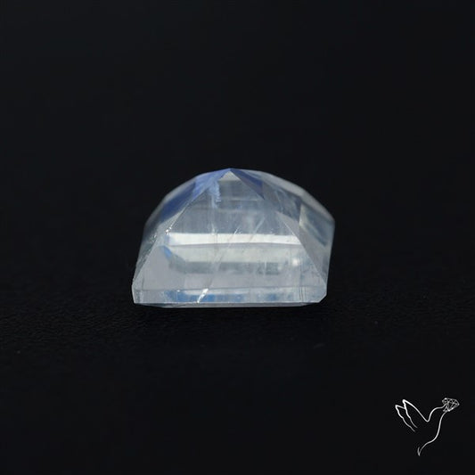 Indian Rainbow Moonstone Faceted Fine Gemstone High Grade