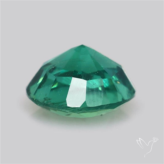 Natural Green Kyanite Rare Deep Green Faceted Fine Gemstone