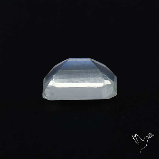 Indian Rainbow Moonstone Faceted Fine Gemstone High Grade