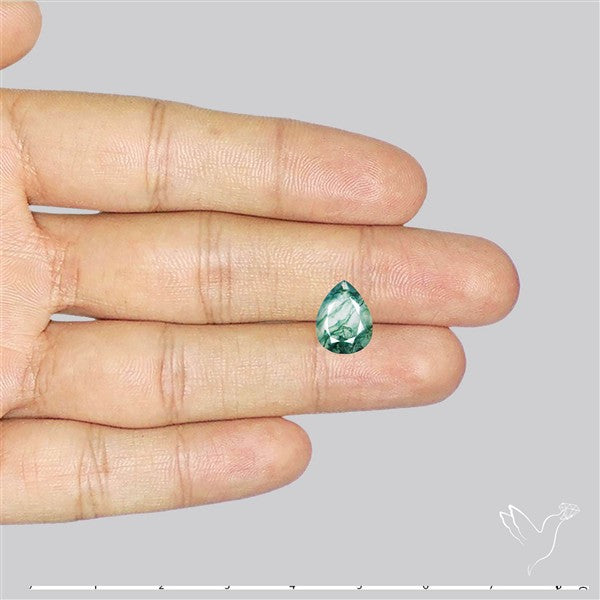 Faceted Moss Agate
