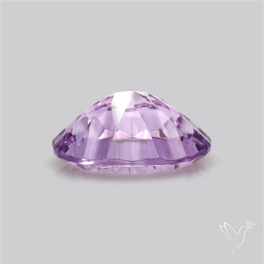 Concave Cut Amethyst Fine Gemstone
