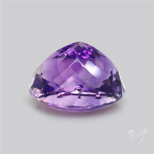 Russian Amethyst Vivid Purple Faceted Fine Gemstone Rare Large Sized