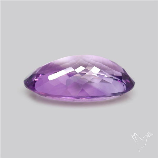 Brazilian Amethyst Clear Large Faceted Fine Gemstone