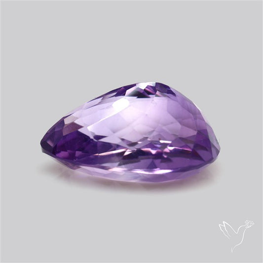 Brazilian Amethyst Clear Faceted Fine Gemstone