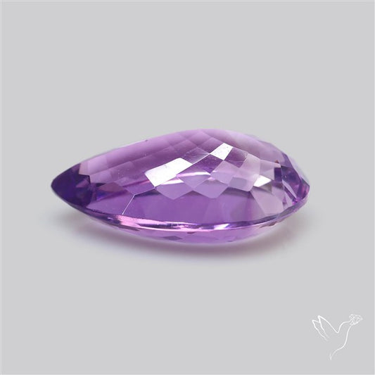 Brazilian Amethyst Clear Faceted Fine Gemstone