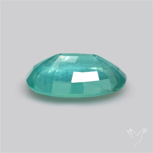 High Grade Faceted Paraiba Blue Kyanite Fine Gemstone