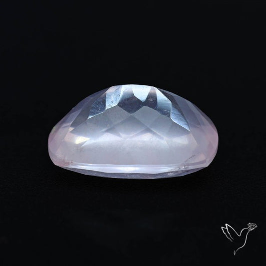 High Grade Rose Quartz Faceted Fine Gemstone