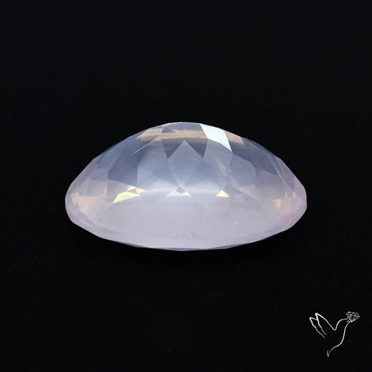 High Grade Rose Quartz Faceted Fine Gemstone