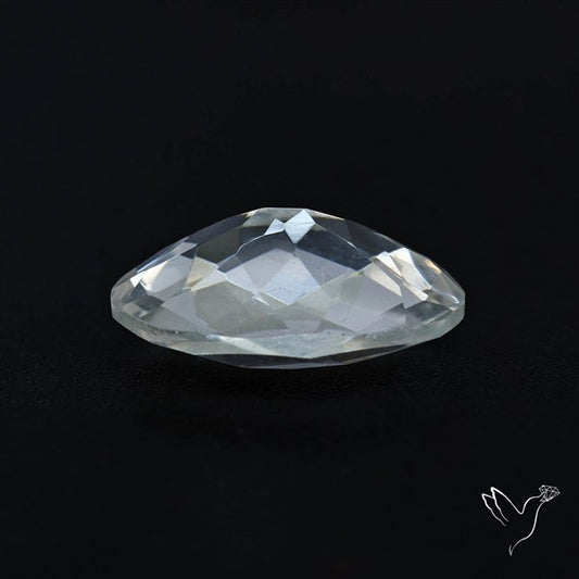 Himalayan Clear Crystal Quartz Faceted Fine Gemstone