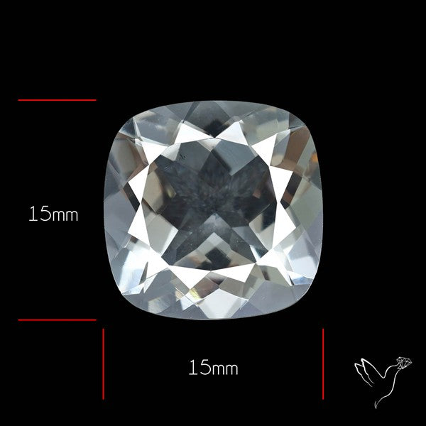 Himalayan Clear Crystal Quartz Faceted Fine Gemstone