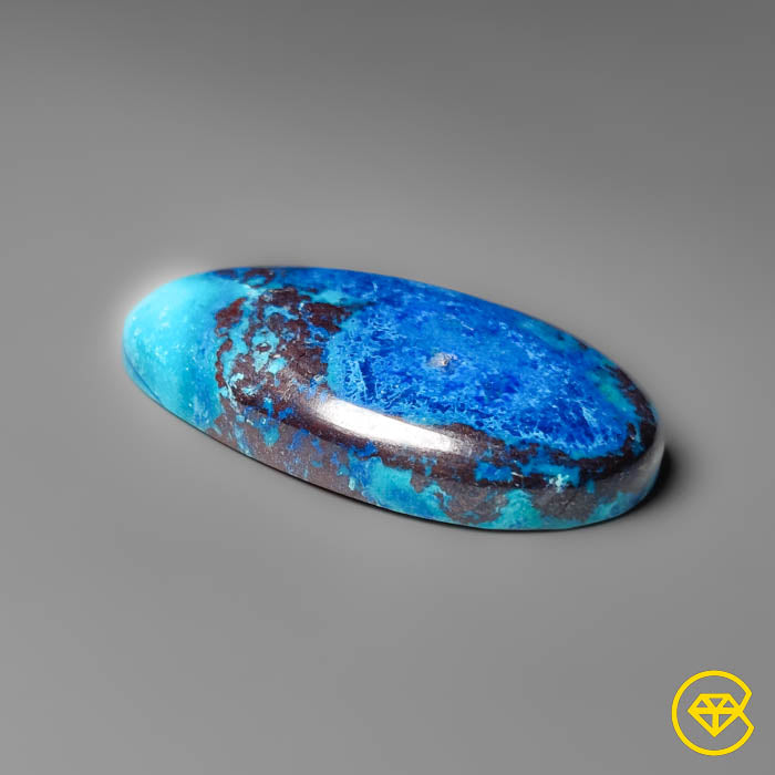 Azurite Shattuckite Cabochon