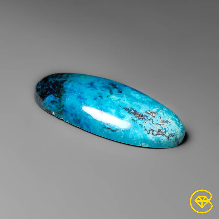 Azurite Shattuckite Cabochon