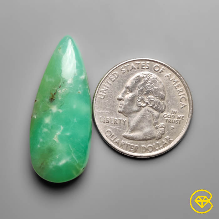 Gemmy Chrysoprase Cabochon