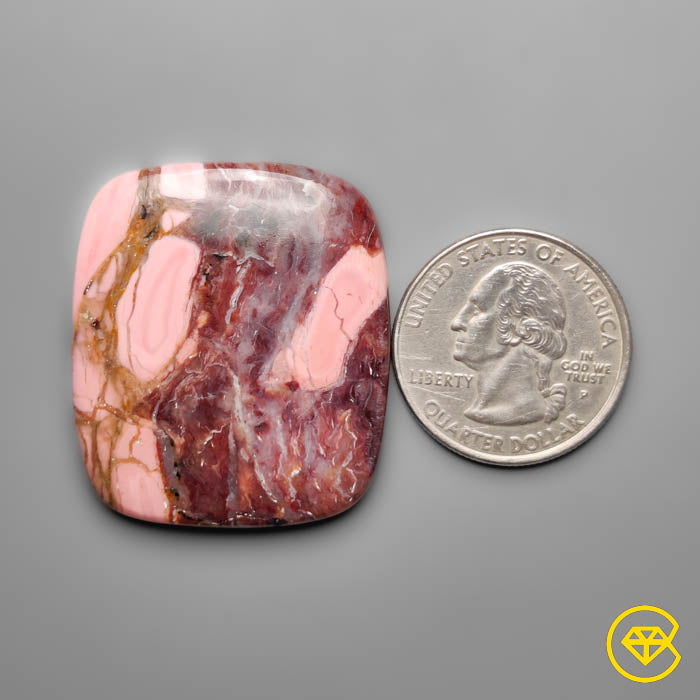 Australian Pink Mookaite Cabochon
