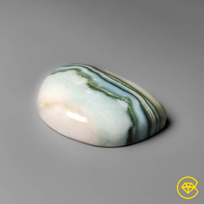 Saturn Chalcedony Cabochon