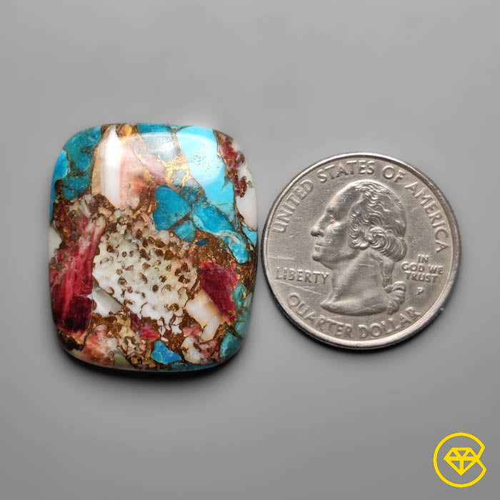 Mohave Turquoise Cabochon