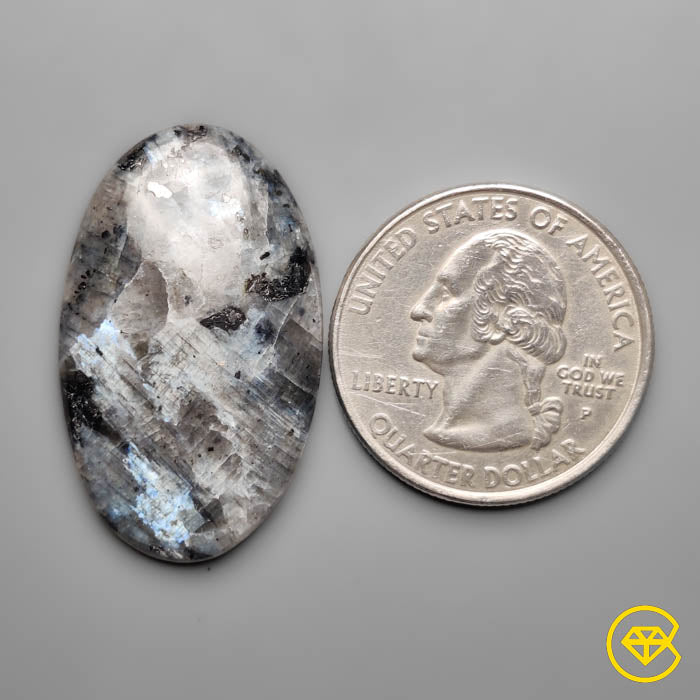 Larvikite Feldspar Cabochon