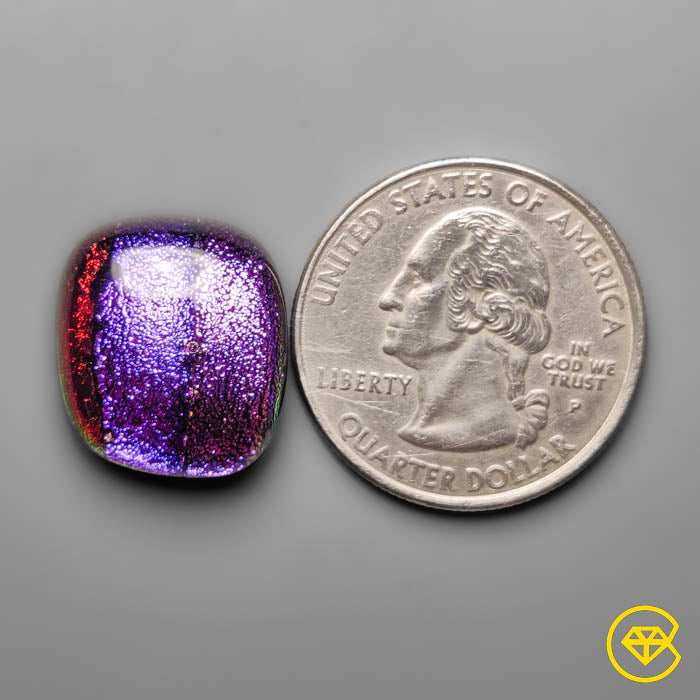 Dichroic Glass Cabochon