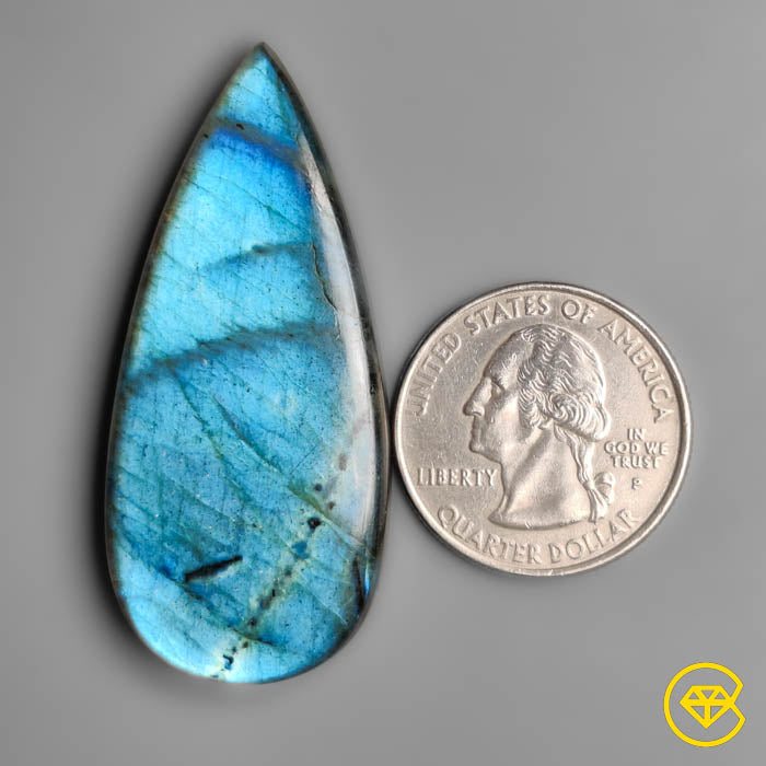 Large Blue Labradorite Cabochon