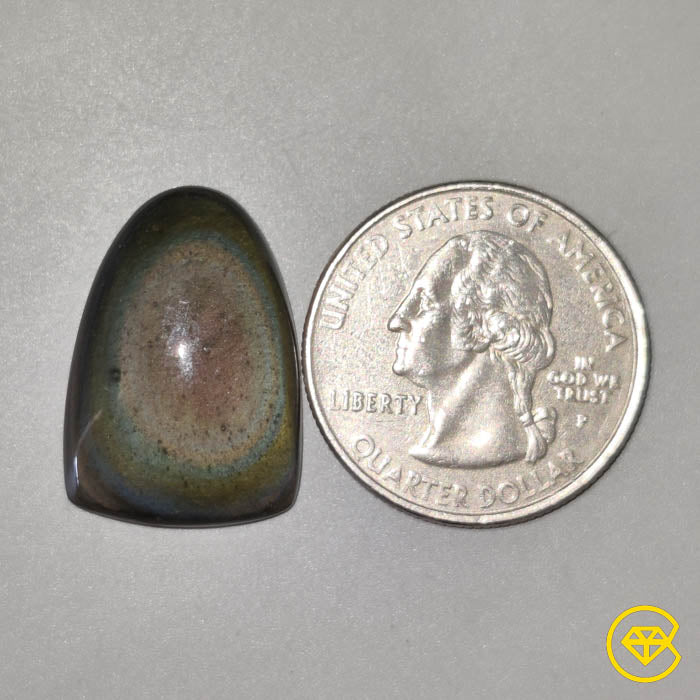 Rainbow Obsidian Cabochon