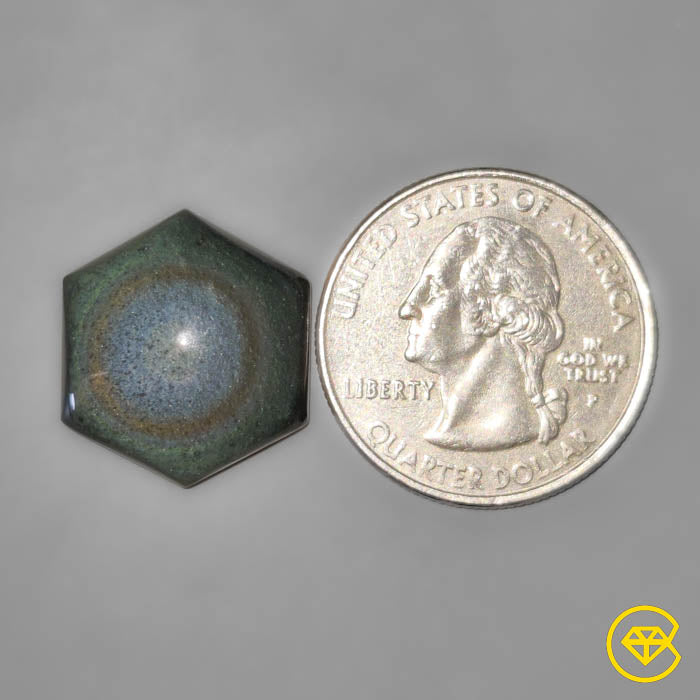 Rainbow Obsidian Cabochon